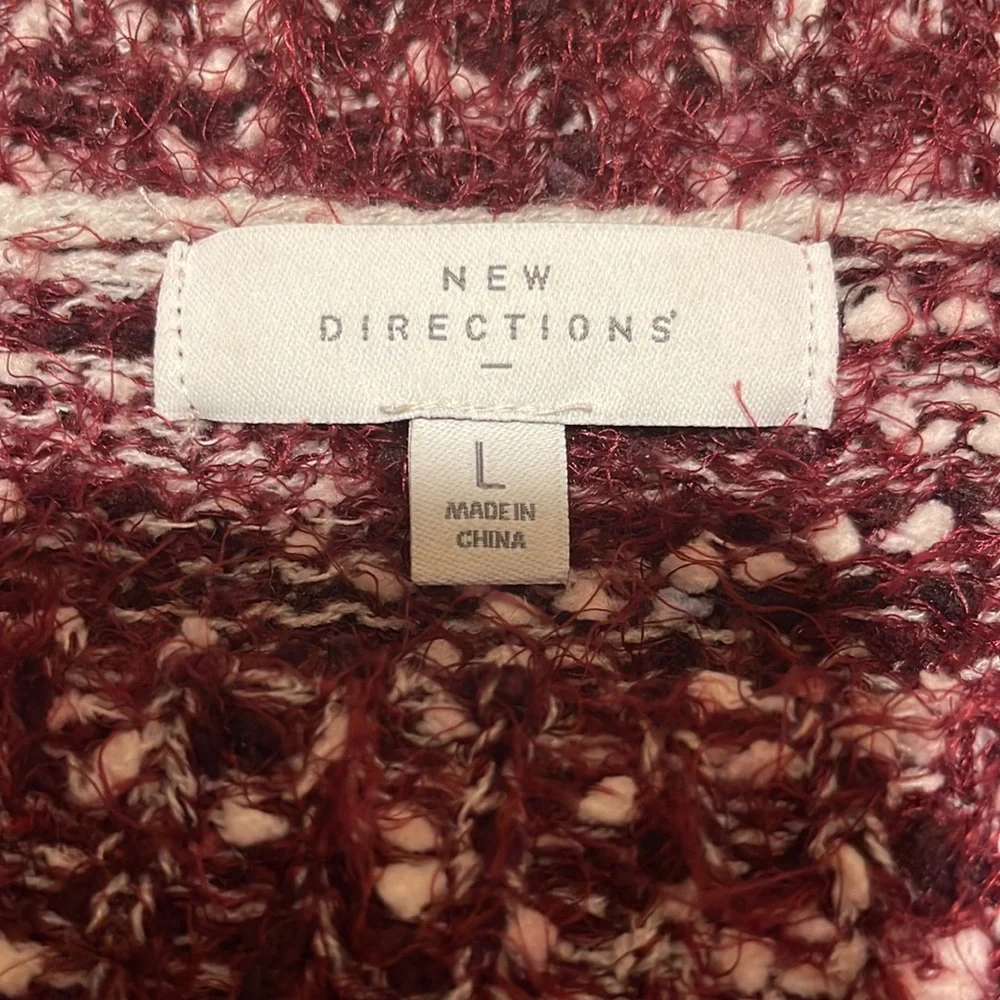 New Directions LS Large Sweater - Picture 7 of 7